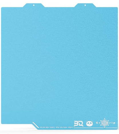 BIQU Cryogrip Pro Frostbite for Bambu-Lab A1 Mini 3D Printer Cold Build Plate 184x184MM Double Sided Strong Adhesion Spring Steel Sheet Room Temperature Print Upgrade Removable Heated Bed Cover - style: Frostbite(A1 Mini)