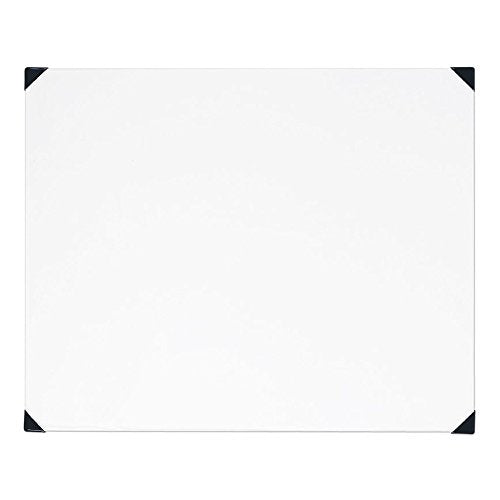 New Wave POSH Glass Artist Palette | White, 16 x 20 inches | Tempered Glass Palette for Oil Painting with Corner Guards | Use with Oil, Acrylic, Gouache, Watercolor, and Ink | Made in USA - color: White, size: 16" x 20" x 0.1"