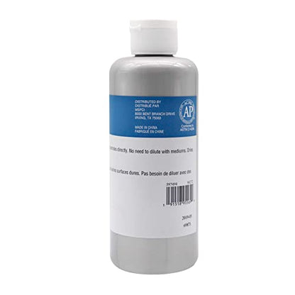 Artist's Loft Acrylic Ready-Mixed Pouring Paint, 12 Pack - color: Metallic Silver