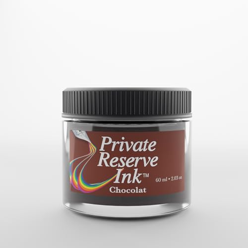 Private Reserve Premium Fountain Pen Ink, 60ml Bottle, Chocolat | Premium fountain pen ink with smooth flow, rich color, and reliable everyday writing performance. - color: Chocolat