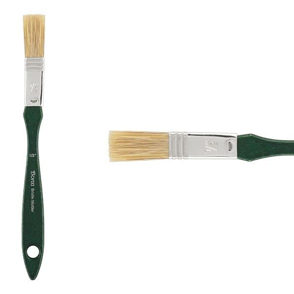 Creative Mark Bonn Bristle Blend Mottler Brush - Mottler Synthetic Hair Paint Brush for Large Scale Work, Acrylic or Oil Paint, and Artists - 0.5 Inch - size: 0.5 in