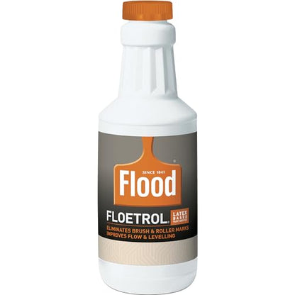 Flood Floetrol 1 qt. Clear Latex Paint Additive - size: 32 Fl Oz (Pack of 1), style: Latex/Acrylic Paint Additive