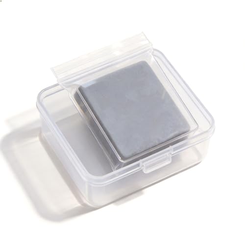 Kneaded Eraser 1 Pack Grey, Soft Moldable Absorbent Kneadable Eraser for Sketching, Drawing, Charcoal, Graphite, Art Blending, with Plastic Storage Case