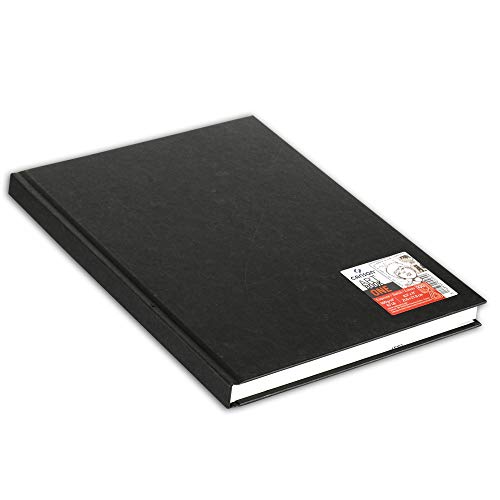 Canson ONE Art Book Paper Pad, Smudge Resistant Sketch Book Paper Pad, Hardbound, 67 Pound, 8.5 x 11 Inch, 98 Sheets - style: 8.5" x 11" Hardbound