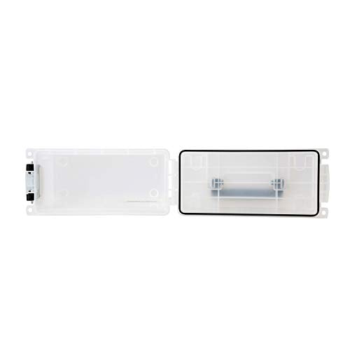 Logix 12535 Translucent Craft Organizer, Art Supply Organizer and Storage, Lockable School Supplies Organization, Moisture Resistant, Made in USA (Pack of 4) - size: One Size (Pack of 4)