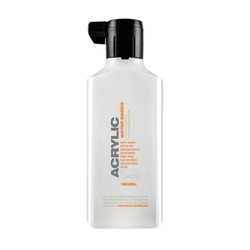 Montana Acrylic Empty Refill Bottle, 180ml (045944) - size: 180 mL