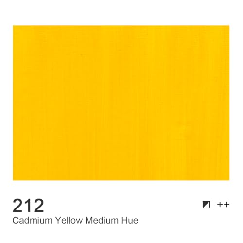 AUREUO Cadmium Yellow Medium Hue Acrylic Paint, 4 Fl Oz / 120ml Single Tube, Rich Pigment Art Craft Paints for Canvas, Rocks, Wood, Ceramic, Fabric - color: Cadmium Yellow Medium Hue, size: 4 Fl Oz (Pack of 1)