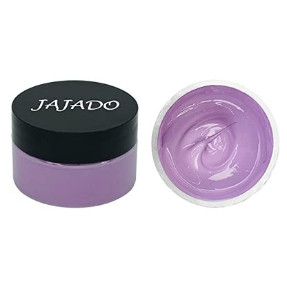 JAJADO Chalk Paste Paint for Stencils, Purple Chalk Paste for Silk Screen Stencils, Christmas Stencils Paste Painting on Wood, Fabric, Chalkboard, Mesh Transfers Chalk Paint for Crafts Project - color: Purple