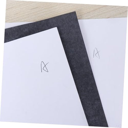 Homoyoyo Graphite Transfer Carbon Paper 50 Pcs Carbon Paper Sheets for Wood Burning Art Craft