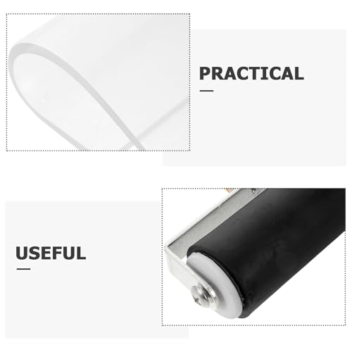 SOESFOUFU 1Set Reusable Gel Printing Plate, Gel Pad, Printing with Brush Set for Single Color, Fabric, Craft Art DIY Texture Creation