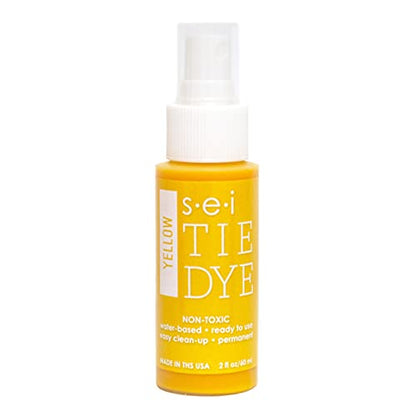 S·E·I S.E.I Desert Yellow Tie Dye Spray Bottle, 2- Ounces, Fabric Spray Dye - color: Desert Yellow, size: 1 Pack