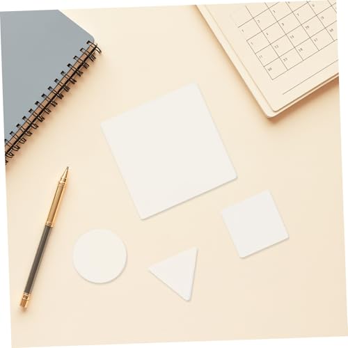 WRITWAA 4pcs Gel Printing Plates Gel Press Monoprinting Kit Reusable 8mm Thick 152x152mm for Scrapbooking Card Making and Artistic Printmaking Supplies