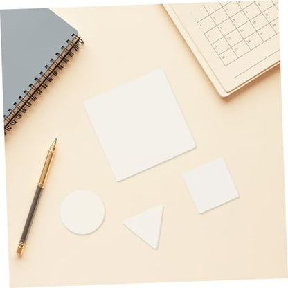 WRITWAA 4pcs Gel Printing Plates Gel Press Monoprinting Kit Reusable 8mm Thick 152x152mm for Scrapbooking Card Making and Artistic Printmaking Supplies