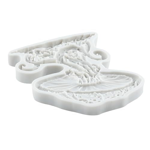 Mushroom Polymer Clay Silicone Mold for DIY Crafts Epoxy Resin Casting Air Dry Polymer Clay Plaster Jewelry Making - color: Style F