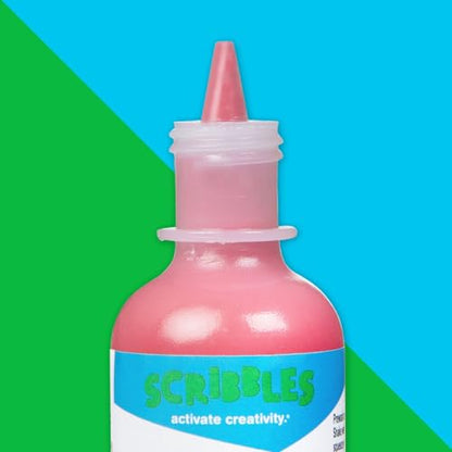Scribbles 13904 3D Fabric Paint Shiny- Barn Red - color: Red, size: 1 Fl Oz (Pack of 1)