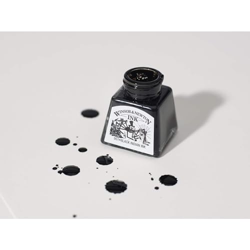 Winsor & Newton, Gold Drawing Ink, 14ml Bottle, Airbrush - color: Gold, style: 14ml Bottle