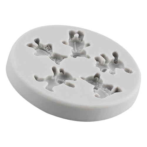 Bear Polymer Clay Mold Bear Silicone Molds for DIY Crafts Air Dry Plaster Polymer Clay Epoxy Resin Casting Jewelry Making - color: Style B