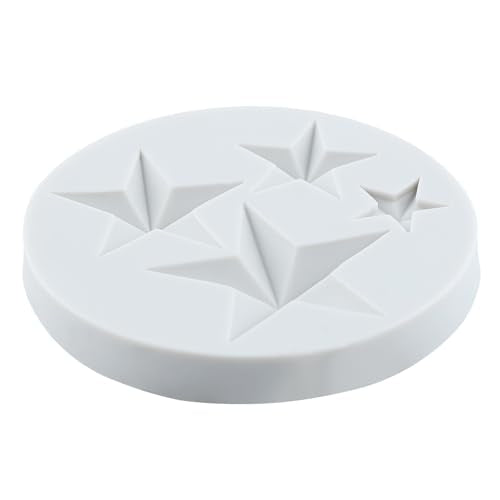 Star Polymer Clay Mold Five Pointed Star Silicone Molds for DIY Crafts Air Dry Plaster Polymer Clay Epoxy Resin Casting Jewelry Making - color: Style B