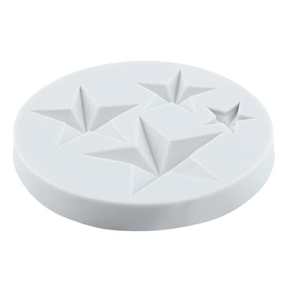 Star Polymer Clay Mold Five Pointed Star Silicone Molds for DIY Crafts Air Dry Plaster Polymer Clay Epoxy Resin Casting Jewelry Making - color: Style B