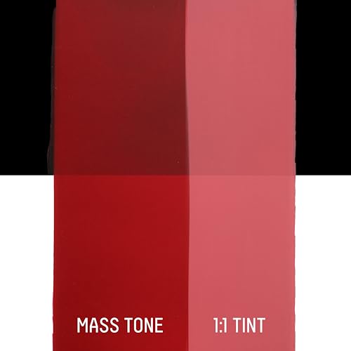 Liquitex BASICS Acrylic Fluid Paint, 118ml (4-oz) Bottle, Cadmium Red Deep Hue - color: Cadmium Red Deep Hue, style: 118ml (4-oz)