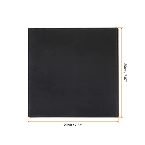 PATIKIL Paint Canvases Panel for Painting, 4 Pack 8x8 Inch Square Wood Frame Stretched Blank Art Board Panels for Acrylic, Oil, Tempera Painting, Black - size: 8x8 Inch