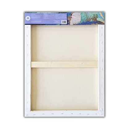 Artist's Loft 18" x 24" Level 1 Back Stapled Canvas - Archival Quality and Acid Free Cotton Canvas for Acrylic and Oil Paints - 1 Pack