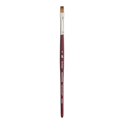 Princeton Velvetouch, Series 3950, Paint Brush for Acrylic, Oil and Watercolor, Flat Shader, 8 - size: Size 8