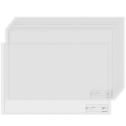 Tatuo 15 Sheets Architectural Vellum Paper 11 x 17 Inch Drafting Vellum Tracing Sheets Semi Translucent Drafting Paper Rag with Border and Title Block for Drawing Sketching Architecture Building - size: 11 x 17 Inch
