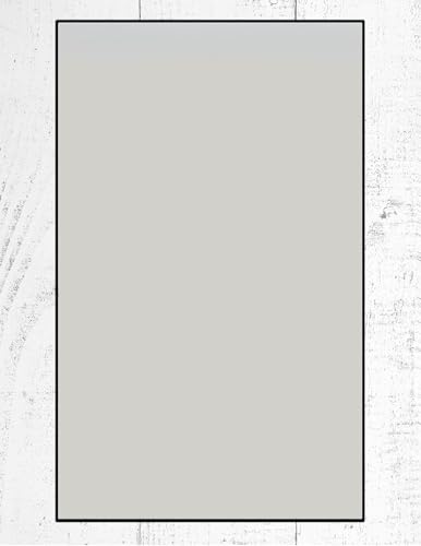 Colored Copy Writing and Printing Paper, 20 Pound, 75 GSM, 8.5"x14"/ Legal Size, 500 Sheets Per Ream. (500, Grey) - color: Grey