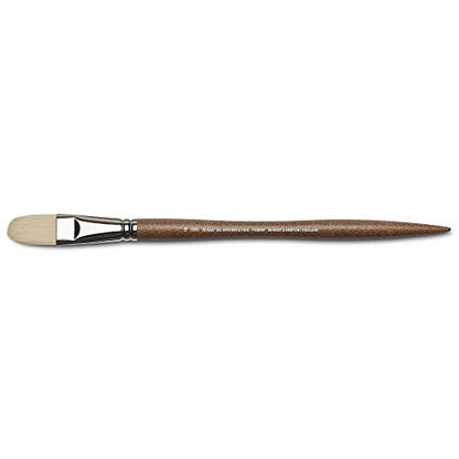 Winsor & Newton Artists' Oil Synthetic Brush, Filbert #12 - style: Filbert #12