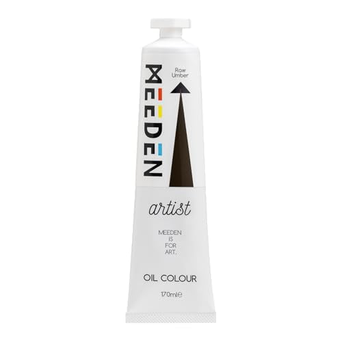 MEEDEN Artist Grade Oil Paint: Raw Umber - 170ml/5.7oz Tube - Professional Art Paints for Canvas Painting - color: Raw Umber, size: 5.7 Fl Oz (Pack of 1)