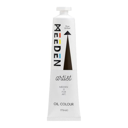 MEEDEN Artist Grade Oil Paint: Raw Umber - 170ml/5.7oz Tube - Professional Art Paints for Canvas Painting - color: Raw Umber, size: 5.7 Fl Oz (Pack of 1)