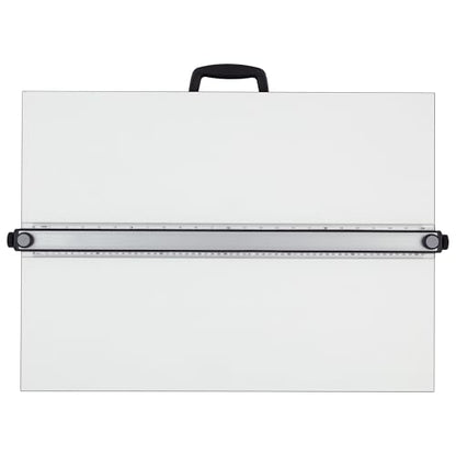 Acurit Multi-Angled 30”x42” PXB Drawing Board for Artists and Designers - Portable Tabletop Workspace, Drawing, Sketching, Drafting, Painting - Portable Laminated Surface w/Ruler & Parallel Motion Bar - size: 30x42"