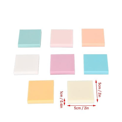Rubber Carving Blocks - Soft, 8 Assorted Colors Easy to Cut Dust-Free Rubber Stamp Carving Blocks