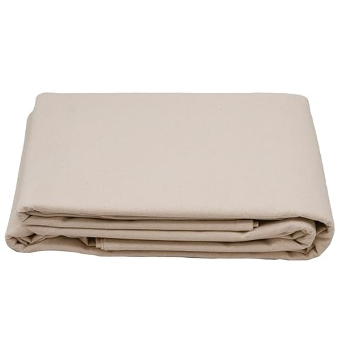 FREDRIX PRO Series Folded Unprimed Cotton Canvas, 60" x 6 yds, Beige - size: 60" x 6 yds.