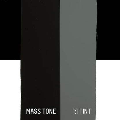 Liquitex Professional Acrylic Gouache, 2-oz (59ml) Bottle, Ivory Black - color: Ivory Black