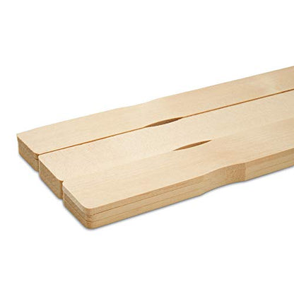 14 Inch Paint Sticks, Box of 500 Hardwood Paint Stirrers, Wood Mixing Paddles for Epoxy or Resin, Garden or Library Markers by Woodpeckers - size: 14 inch