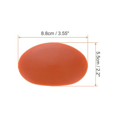 HARFINGTON 2pcs Pottery Ribs 8.8cm x 5.5cm Soft Silicone Rubber Clay Ceramic Sculpting Tools for Finishing Shaping and Smoothing Removing Finger Marks