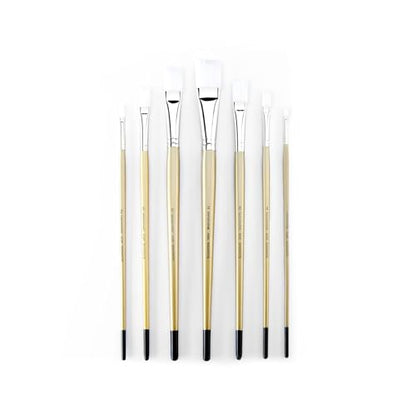 Snowhite Royal and Langnickel Brush Set, Flat, 7-Piece - style: Flat