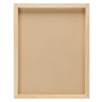 Da Vinci Pro Medium Textured Gesso Panel - 14x18" - 4 Pack - 7/8" Depth Wood Panels for Painting - Accepts Mediums Like Canvas - for Oils, Acrylics, Mixed Media, Pastels & Drawing Sticks - size: 14x18" - 4 Pack