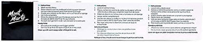 Mont Marte Signature Fabric Paint, 36pc x 20ml (0.7oz), Suitable for DIY Fashion and Homewares - color: 36 colors