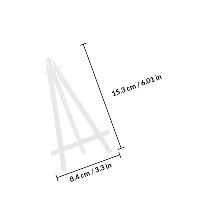 Frcolor 12 Pcs Mini Easel Stand for Painting Canvas Tabletop Portable Small Display Easels Kids Art Adjustable Angle Tripod