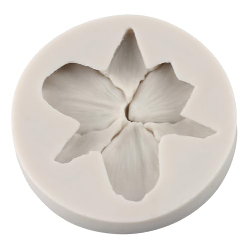 Orchid Flower Polymer Clay Mold Orchid Silicone Molds for DIY Crafts Epoxy Resin Casting Air Dry Polymer Clay Plaster Jewelry Making - color: Style K