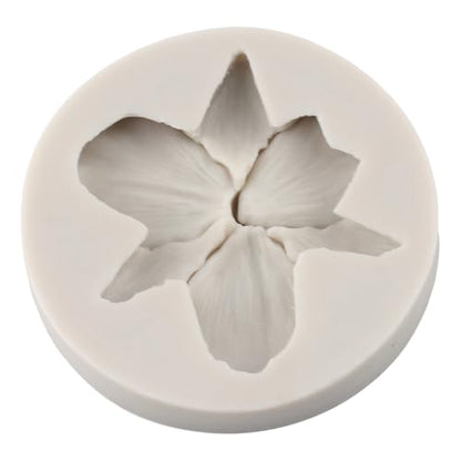 Orchid Flower Polymer Clay Mold Orchid Silicone Molds for DIY Crafts Epoxy Resin Casting Air Dry Polymer Clay Plaster Jewelry Making - color: Style K