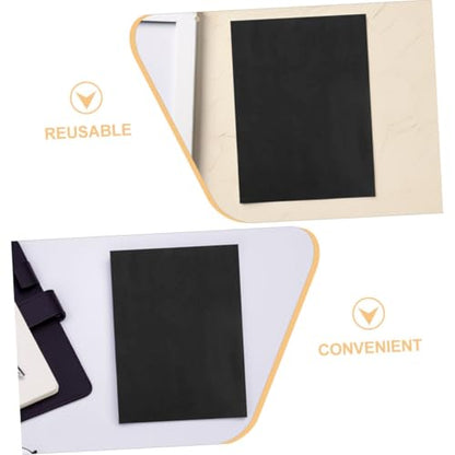 NUOBESTY Graphite Transfer Paper 55pcs A4 Sheets Dual-tip Pens for Copy Trace Embroidery