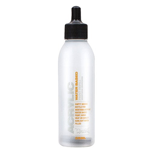Montana Cans Montana Acrylic Empty Refill Bottle, 25ml Paint Marker - size: 25 mL