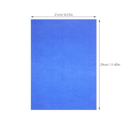 VILLCASE Graphite Copy Paper Sheets and Carbon Transfer Paper for Artists 50 Blue A4 Sheets for Drawing Sketching and Crafting at Home Or School