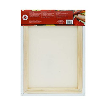 Artist's Loft Level 2 Gallery Wrapped Traditional Canvas, 12 Pack - size: 12 x 16