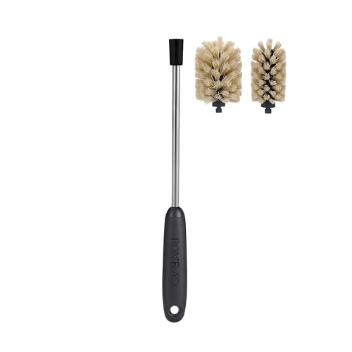 IRON °FLASK Water Bottle Cleaning Scrubbing Brush - style: Brush + Extra brush head