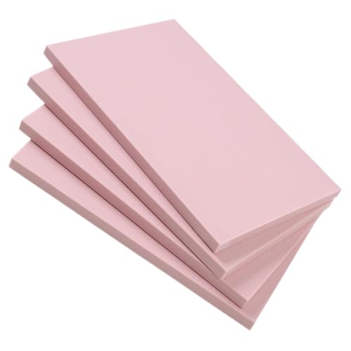 SEWACC 4pcs Linoleum Block Carving Blocks for Printmaking DIY Supplies High Precision Rubber Carving Tools Extended Life